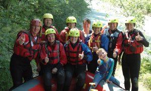 Raftingtour auf der Saalach