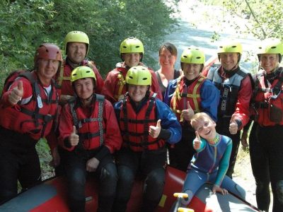 Raftingtour auf der Saalach